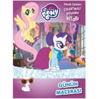 Mlp Günün Macerası Piknik Zamanı Çıkartmalı Boyama Kitabı