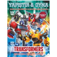 Transformers Yapıştır Oyna Çıkartmalı Faaliyet Kitabı