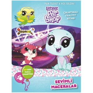 Little Pet Shop Sevimli Maceralar Çıkartmalı Faaliyet