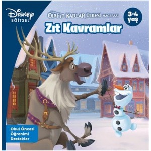 Disney Eğitsel Olafın Karlar Ülkesi Macerası Zıt Kavramlar