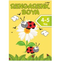 Rengarenk Boya 4 5 Yaş 3. Kitap
