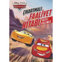 Disney Arabalar Hızlı Eğlence Çıkartmalı Boyama Kitabı