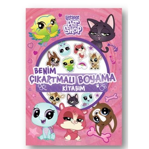 Little Pet Shop Benim Çıkartmalı Boyama Kitabım