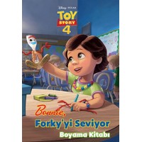 Disney Toy Story Bonnie Forkiyyi Seviyor Boyama Kitabı