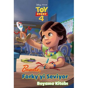 Disney Toy Story Bonnie Forkiyyi Seviyor Boyama Kitabı
