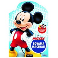 Disney Mickey ve Çılgın Yarışçılar Özel Kesimli Boyama Macerası