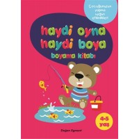 Haydi Oyna Haydi Boya Boyama Kitabı 1 4 5 Yaş
