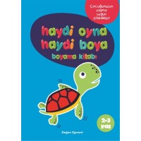 Haydi Oyna Haydi Boya Boyama Kitabı 1 2 3 Yaş