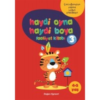 Haydi Oyna Haydi Boya Faaliyet Kitabı 3 4 5 Yaş
