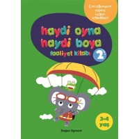 Haydi Oyna Haydi Boya Faaliyet Kitabı 2 3 4 Yaş