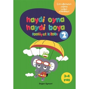 Haydi Oyna Haydi Boya Faaliyet Kitabı 2 3 4 Yaş