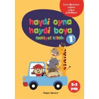 Haydi Oyna Haydi Boya Faaliyet Kitabı 1 2 3 Yaş