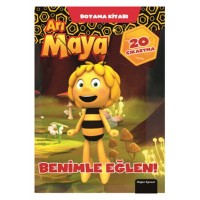 Arı Maya Benimle Eğlen Boyama Kitabı