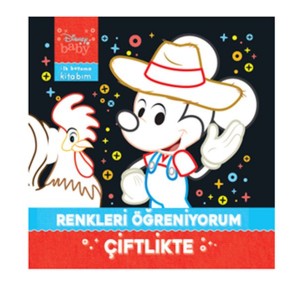 Disney Baby İlk Boyama Kitabım Renkleri Öğreniyorum Çiftlikte