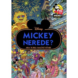 Disney Mickey Nerede Ara ve Bul Faaliyet Kitabı