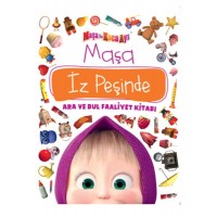 Maşa İle Koca Ayı Maşa İz Peşinde Ara ve Bul Faaliyet Kitabı