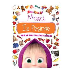 Maşa İle Koca Ayı Maşa İz Peşinde Ara ve Bul Faaliyet Kitabı