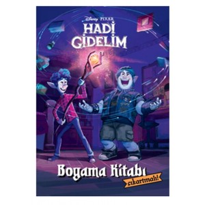 Disney Pixar Hadi Gidelim Çıkartmalı Boyama Kitabı