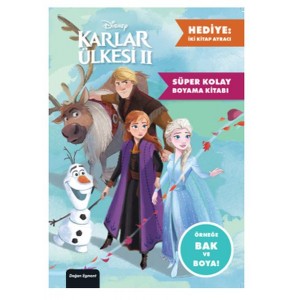 Disney Karlar Ülkesi 2 Süper Kolay Boyama Kitabı
