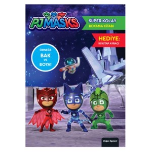 Pjmasks Süper Kolay Boyama Kitabı