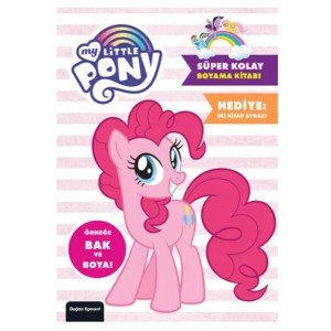 My Little Pony Süper Kolay Boyama Kitabı
