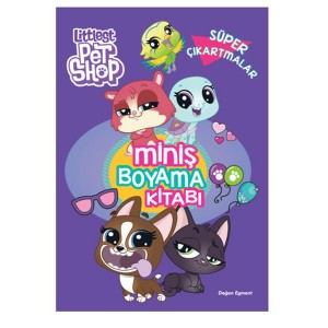Littlest Pet Shop Miniş Boyama Kitabı Süper Çıkartmalar
