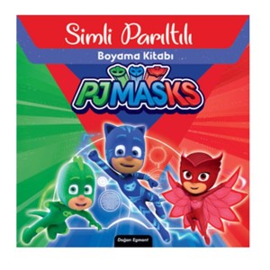 Pjmasks Simli Parıltılı Boyama Kitabı