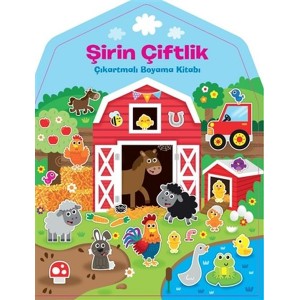 Şirin Çiftlik Çıkartmalı Boyama Kitabı
