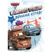 Disney Pixar Arabalar 2 Dünya Turu Boyama Kitabı