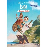 Disney Pixar Luca Çıkartmalı Boyama Kitabı