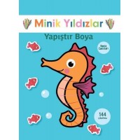 Deniz Canlıları Yapıştır Boya Minik Yıldızlar