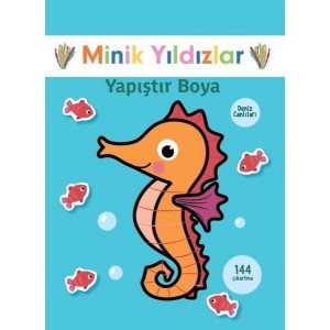 Deniz Canlıları Yapıştır Boya Minik Yıldızlar