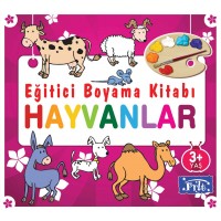 Eğitici Boyama Kitabı Hayvanlar