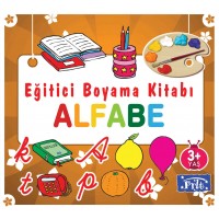 Eğitici Boyama Kitabı Alfabe