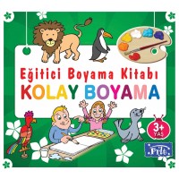 Eğitici Boyama Kitabı Kolay Boyama