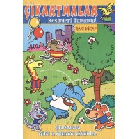 Neşeli Çıkartmalar Sarı Kitap