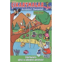 Neşeli Çıkartmalar Yeşil Kitap