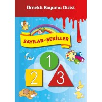 Örnekli Boyama Sayılar Şekiller