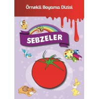 Örnekli Boyama Sebzeler