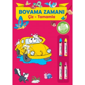 Boyama Zamanı Çiz Tamamla