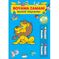 Boyama Zamanı Sevimli Hayvanlar