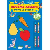 Boyama Zamanı Meyve ve Sebzeler