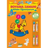 Boyama Zamanı Alfabe Öğreniyorum