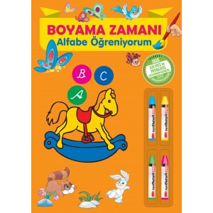 Boyama Zamanı Alfabe Öğreniyorum