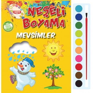 Neşeli Boyama Mevsimler