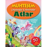 Muhteşem Çıkartmalar ve Aktiviteler Atlar