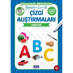 Harfler Çizgi Alıştırmaları Harfler Çizgi Alıştırmaları