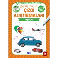Taşıtlar Çizgi Alıştırmaları