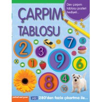 Çarpım Tablosu Poster Hediyeli
