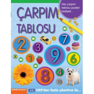 Çarpım Tablosu Poster Hediyeli